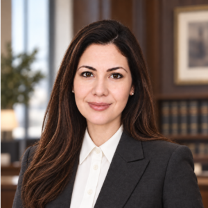 Professional portrait of Nazli Usaklioglu